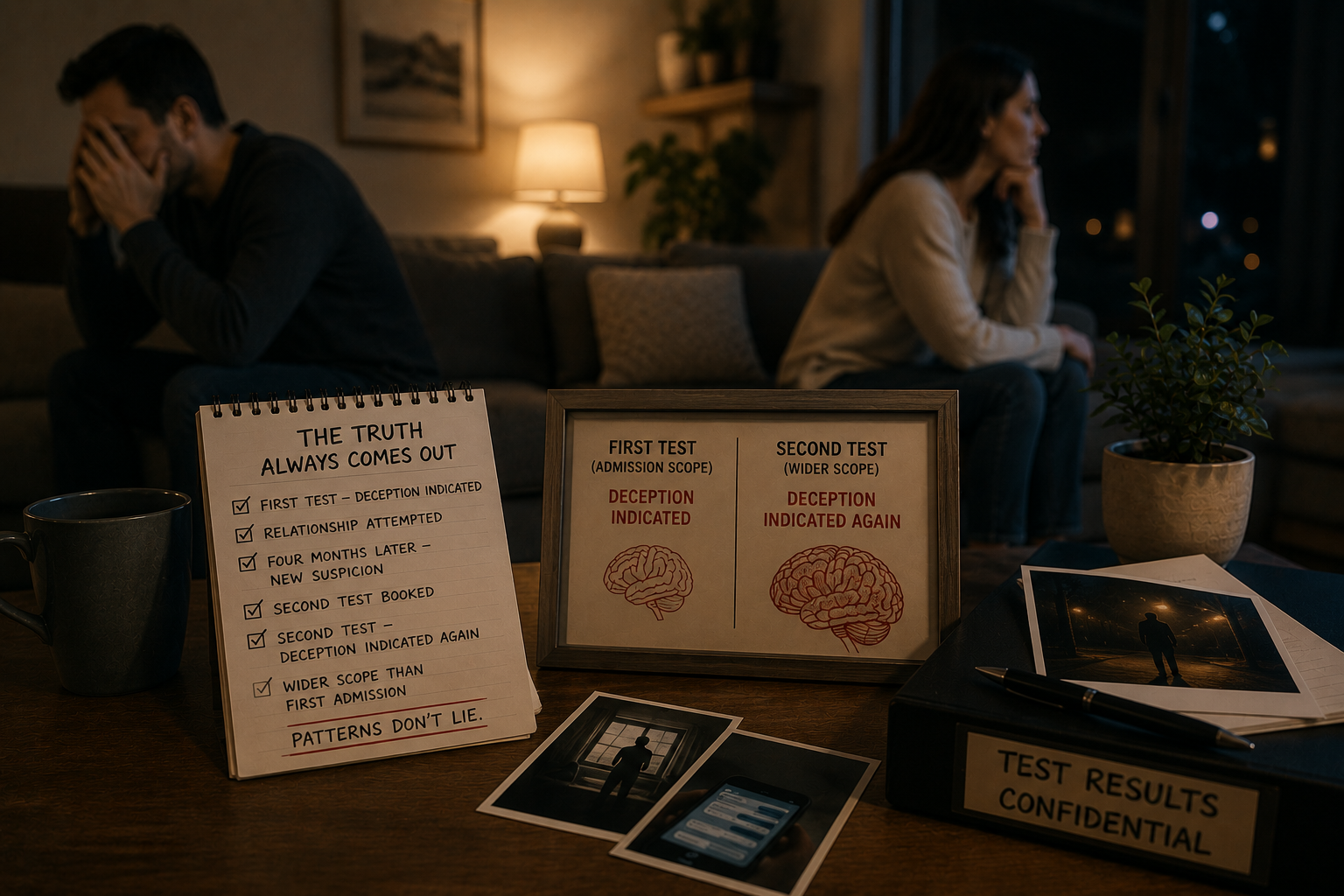 Serial Deception: Second Test Confirms Repeated Infidelity