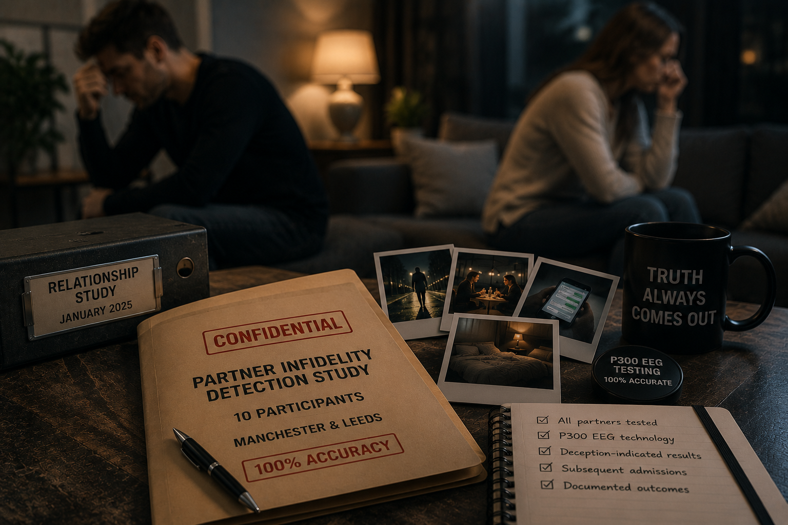 Partner Infidelity Detection Study — 10 Participants