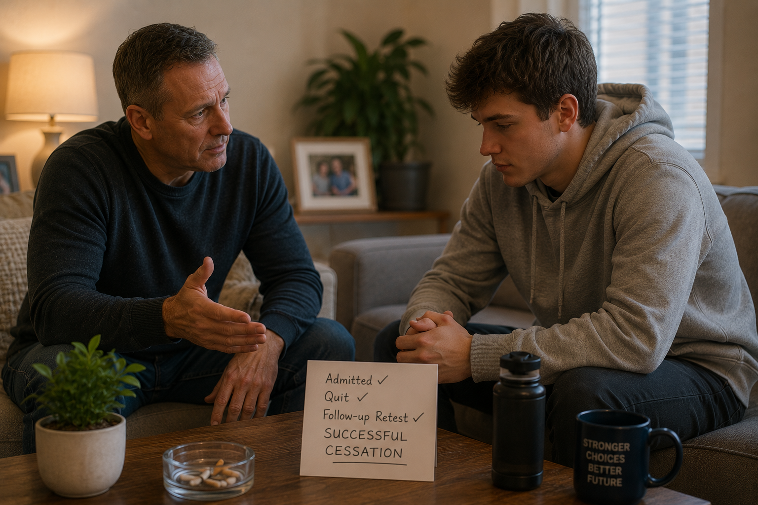 Parent-Child Smoking Cessation Verification