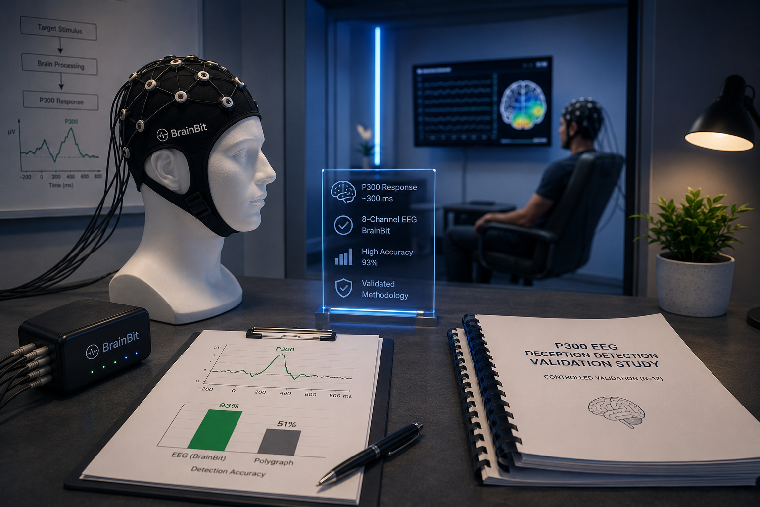 P300 EEG Deception Detection Validation Study