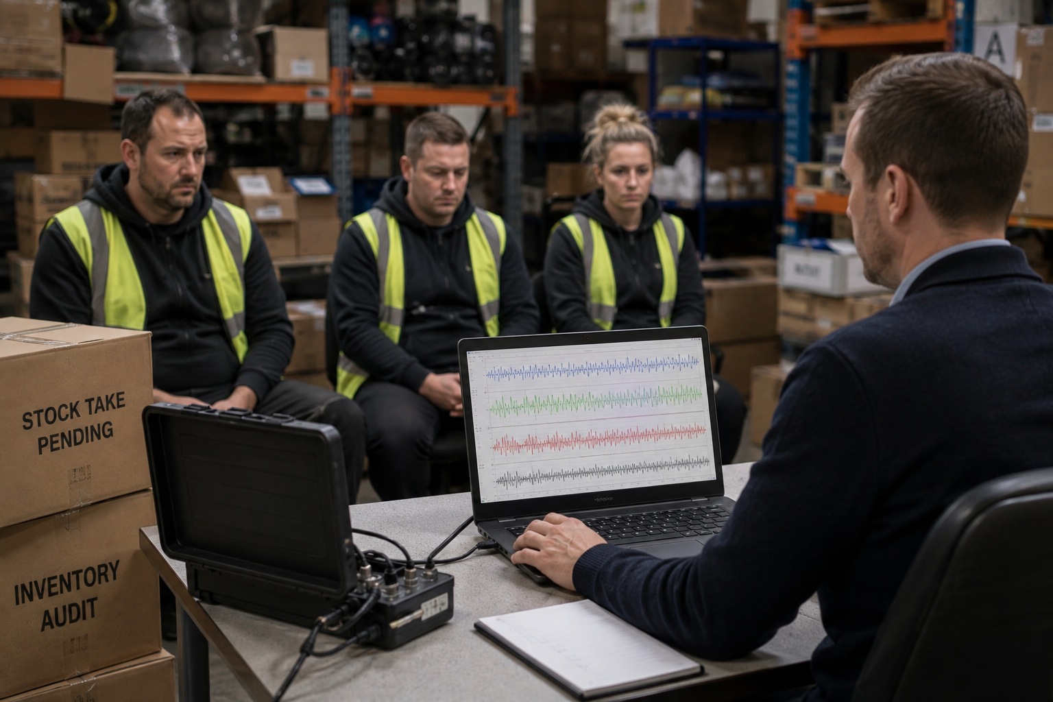 Workplace theft investigation using voluntary lie detector testing